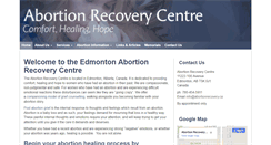 Desktop Screenshot of abortionrecovery.ca